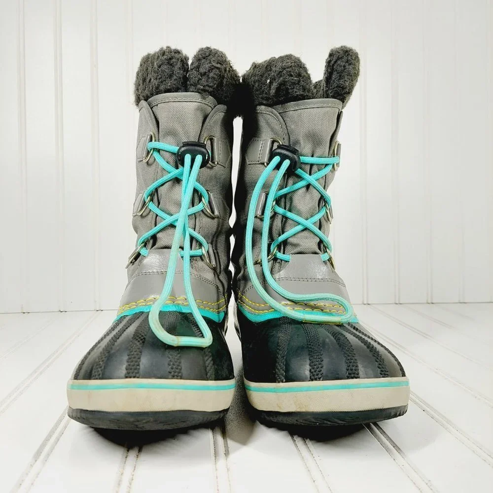Sorel Waterproof Faux Fur Lace Up Winter Boots H576